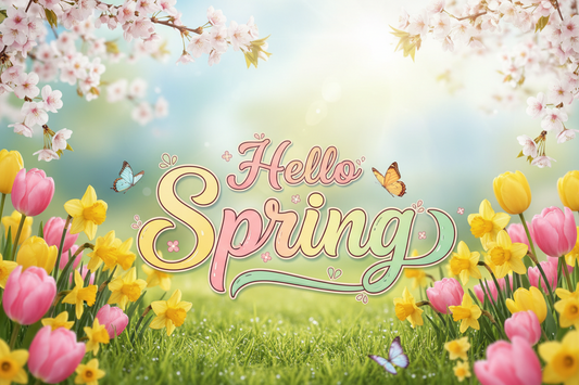 Hello Spring Plate- Backyard BBQ Chicken or Crispy Golden Fried Fish